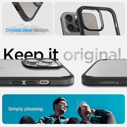 Spigen Ultra Hybrid iPhone 14 Pro Case - Matte Black_8