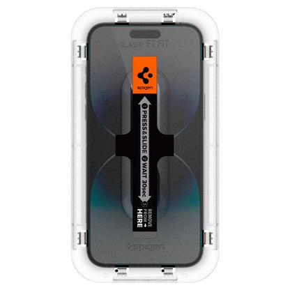 Spigen Glas.tR EZ Fit Tempered Glass for iPhone 14 Pro Max - 2 pcs._4