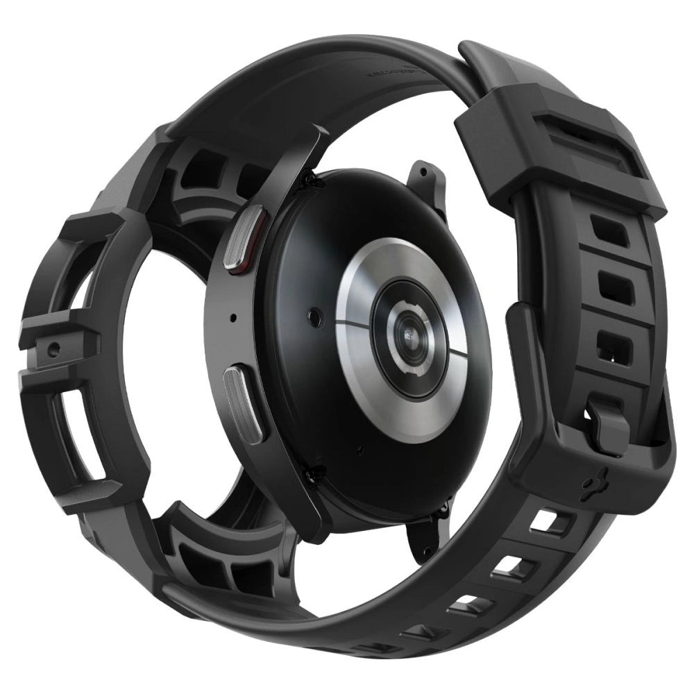 Spigen Rugged Armor Pro Case with Strap for Samsung Galaxy Watch 5 Pro (45mm) - Black_4