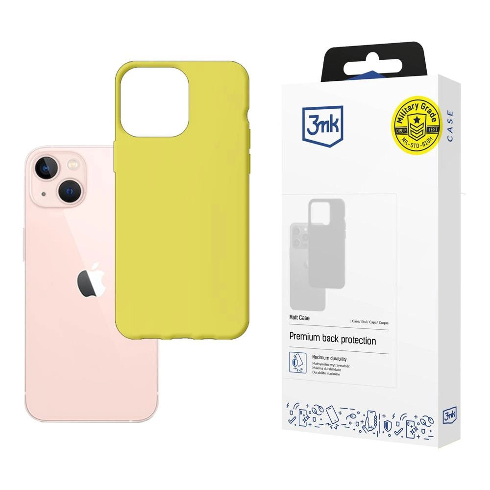 Case for iPhone 14 Plus from the 3mk Matt Case series - lime_0
