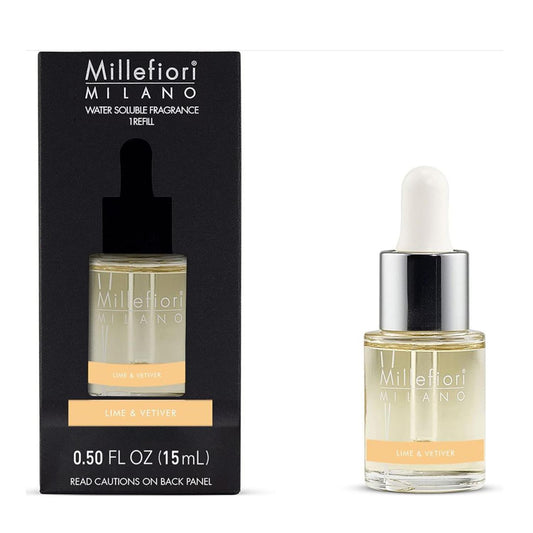 Água Perfumada Millefiori Milano / Lime & Vetiver / Recarga 15ml_0