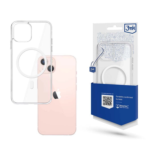 Case for iPhone 14 compatible with MagSafe from the 3mk MagCase series - transparent_0