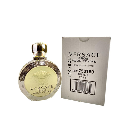 VERSACE EROS POUR FEMME EAU DE TOILETTE TESTER 100ML VAPORIZADOR_0