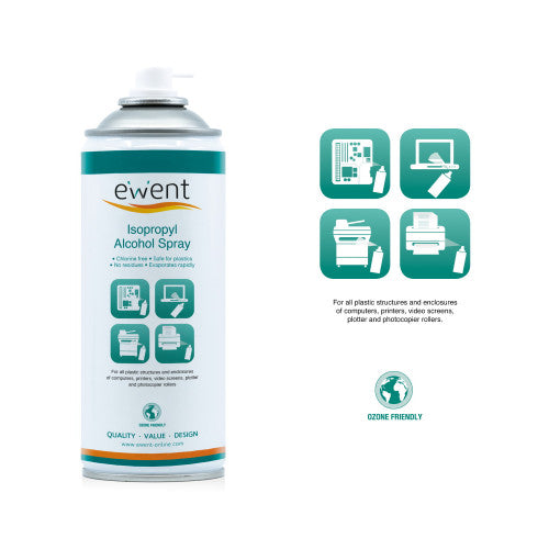 Ewent EW5611 kit de limpieza para computadora Universal Espray para limpieza de equipos_2