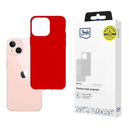 Case for iPhone 14 Plus from the 3mk Matt Case series - red_0