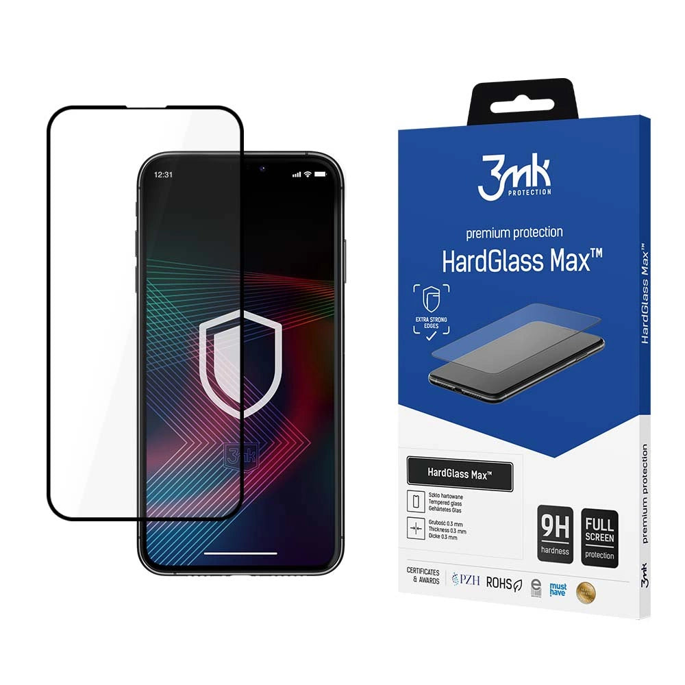 Tempered glass for iPhone 14 9H from the 3mk HardGlass Max series_0