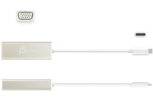 j5create JCA111 Adaptador grÃ¡fico USB 1920 x 1080 Pixeles Aluminio, Blanco_2
