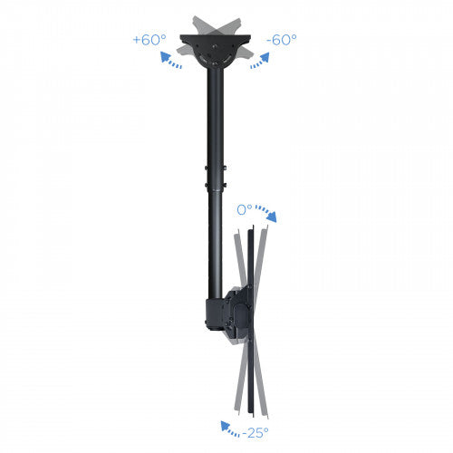 TooQ LPCE1155TSLI-B TV mount 139,7 cm (55") Negro_4