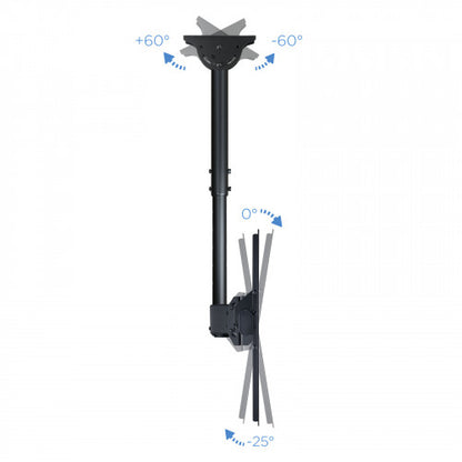TooQ LPCE1155TSLI-B TV mount 139,7 cm (55") Negro_4