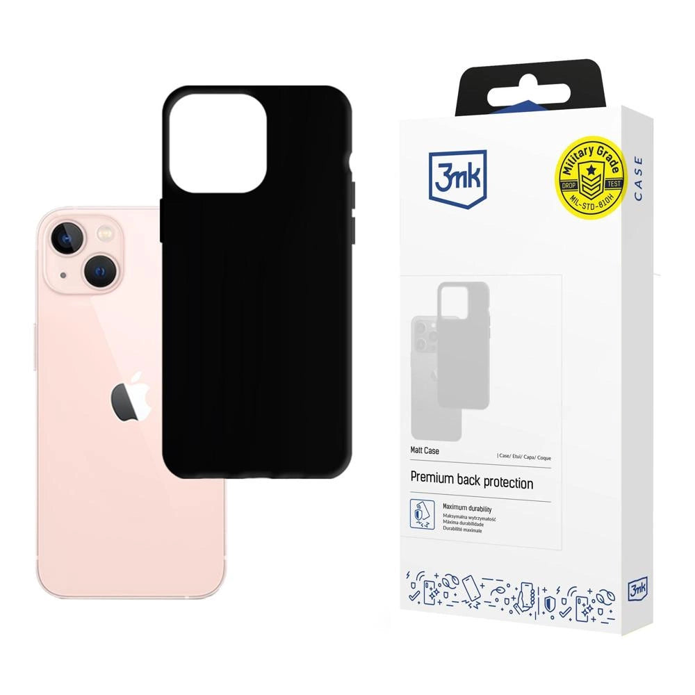 Case for iPhone 14 Plus from the 3mk Matt Case series - black_0