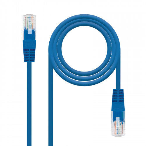 Cable de Red RJ45 UTP Nanocable 10.20.0102-BL Cat.5e/ 2m/ Azul_1