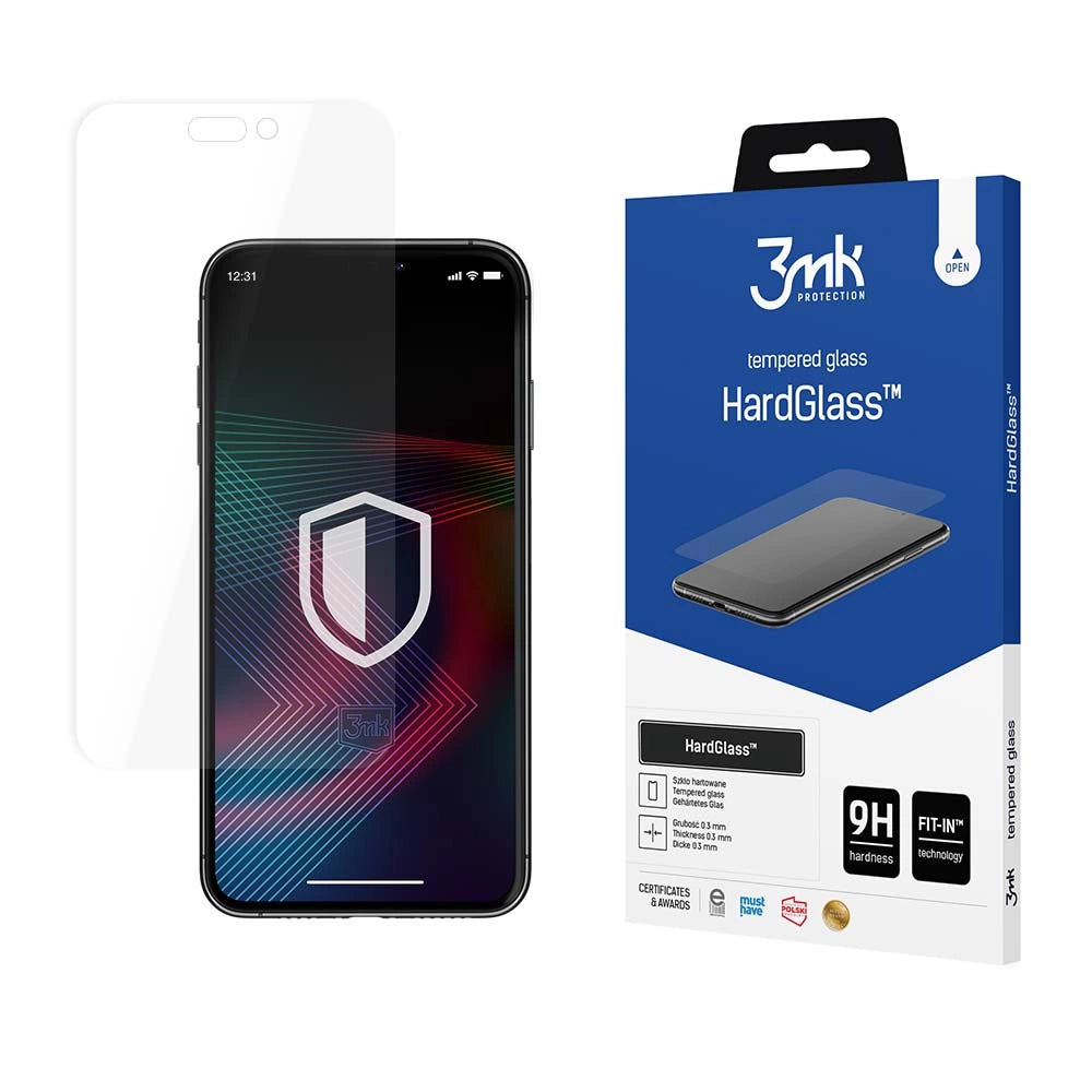 Tempered Glass 9H 3mk HardGlass™ for iPhone 14 Pro Max_0