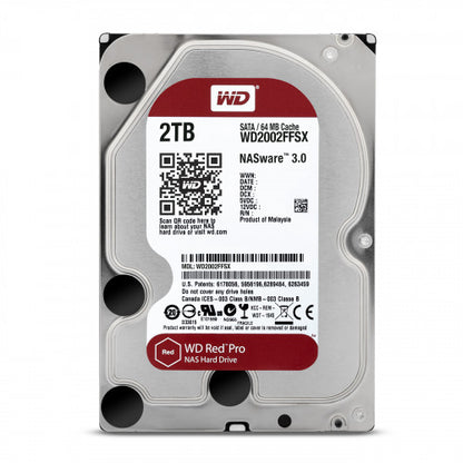 Western Digital Red Pro disco duro interno 2 TB 7200 RPM 64 MB 3.5" Serial ATA III_3