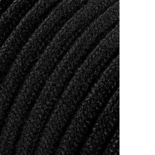 Carretel de cabo cordÃ£o tubular h03vv-f 2 x 0,75 mmÂ² preto, 5 m_0