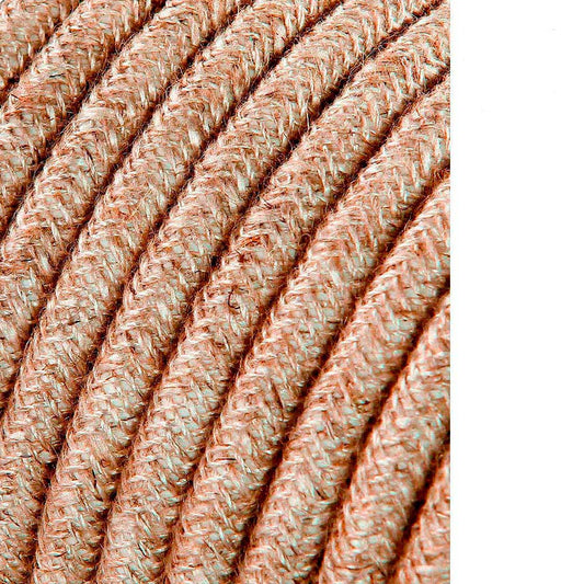 Carretel de cabo cordÃ£o tubular h03vv-f 2 x 0,75 mmÂ² linho, 5 m_0