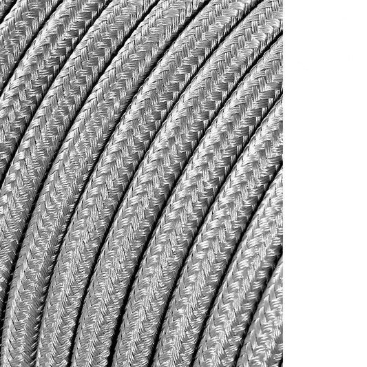 Carretel de cabo cordÃ£o tubular h03vv-f 2 x 0,75 mmÂ² prata , 5 m_0