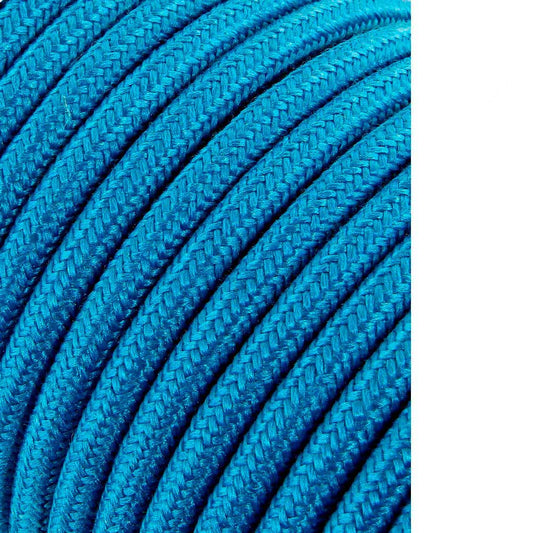 Carretel de cabo cordÃ£o tubular h03vv-f 2 x 0,75 mmÂ² azul claro, 5 m_0