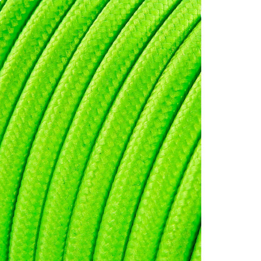 Carretel de cabo cordÃ£o tubular h03vv-f 2 x 0,75 mmÂ² amarelo fluorescente, 5 m_0