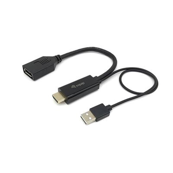 Adaptador HDMI para DisplayPort M/F Preto - EQUIP_0