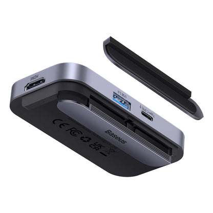 Baseus PadJoy universal 6in1 USB-C USB-C HUB for tablet / smartphone - dark gray_14