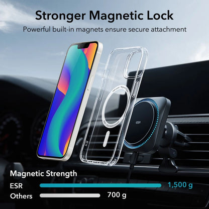 ESR Classic Hybrid Halolock Case with MagSafe for iPhone 13 / iPhone 14 - Clear_2