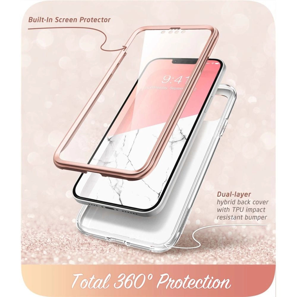 Supcase Cosmo iPhone 14 Plus Case - Pink Marble_1