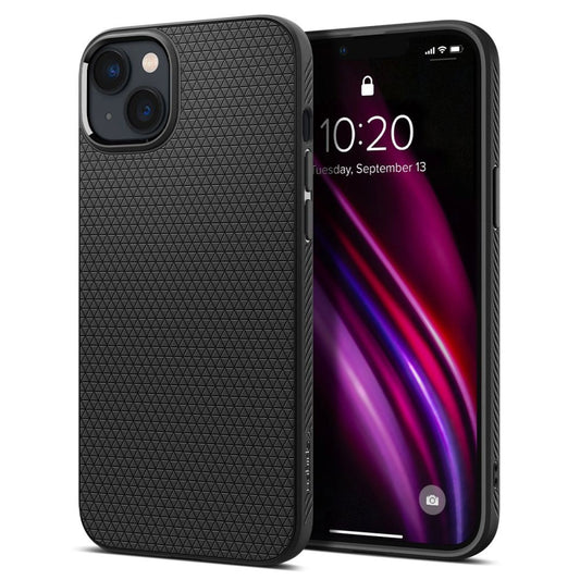 Spigen Liquid Air Case for iPhone 14 Plus - Matte Black_0