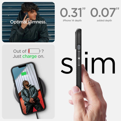 Spigen Mag Armor iPhone 14 Plus Case - Matte Black_11