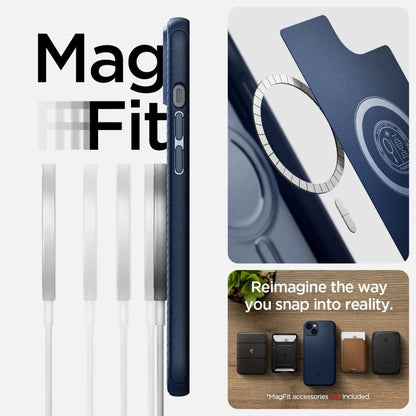 Spigen Mag Armor iPhone 14 Plus Case - Blue_10