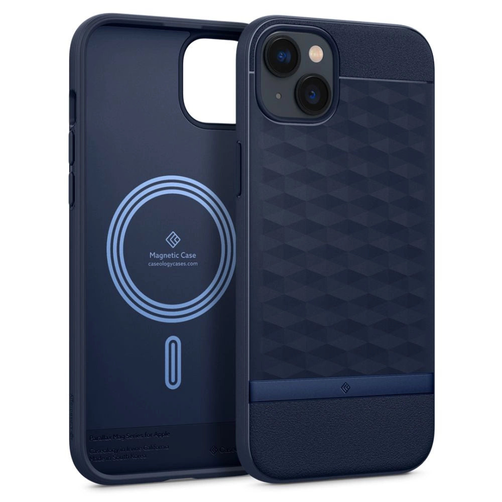 Caseology Parallax Mag Case with MagSafe for iPhone 14 Plus - Navy_0