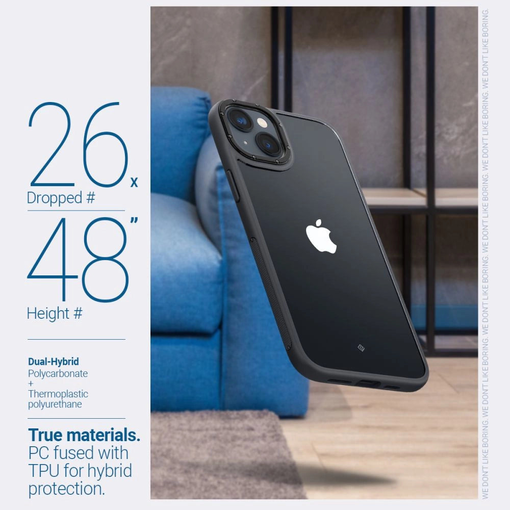 Caseology Skyfall iPhone 14 Plus Case - Matte Black_8