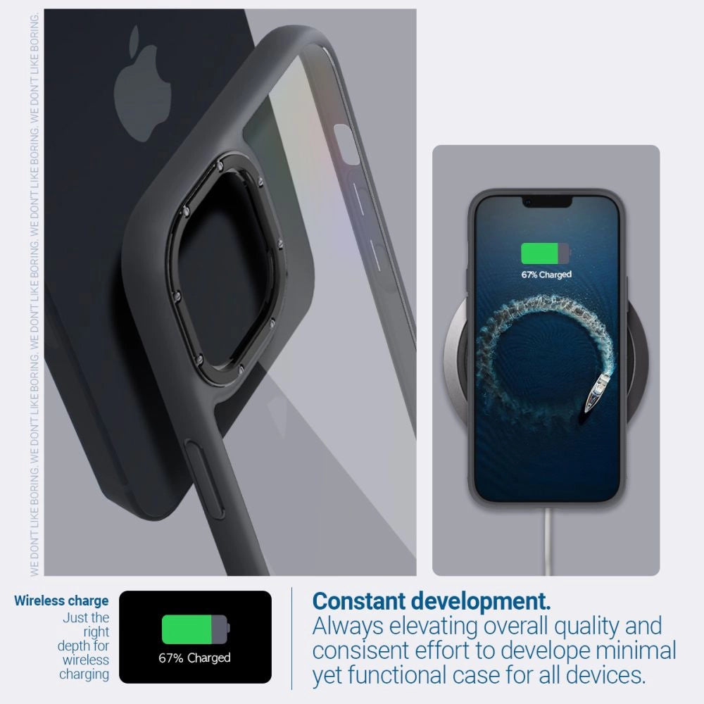 Caseology Skyfall iPhone 14 Plus Case - Matte Black_10
