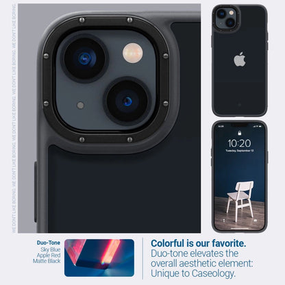 Caseology Skyfall iPhone 14 Plus Case - Matte Black_7