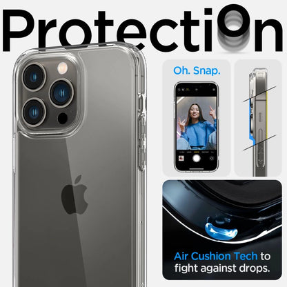 Spigen Ultra Hybrid Case for iPhone 14 Pro Max - Clear_9