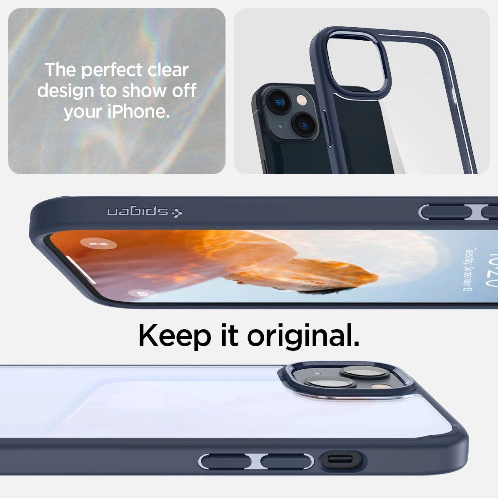 Spigen Ultra Hybrid iPhone 14 Plus Case - Blue_6