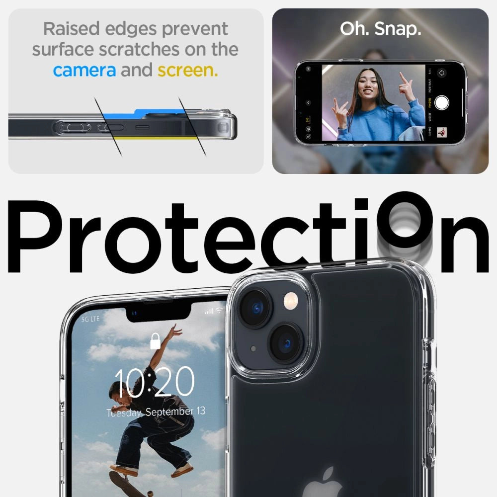 Spigen Ultra Hybrid iPhone 14 Plus Case - Matte Clear_8