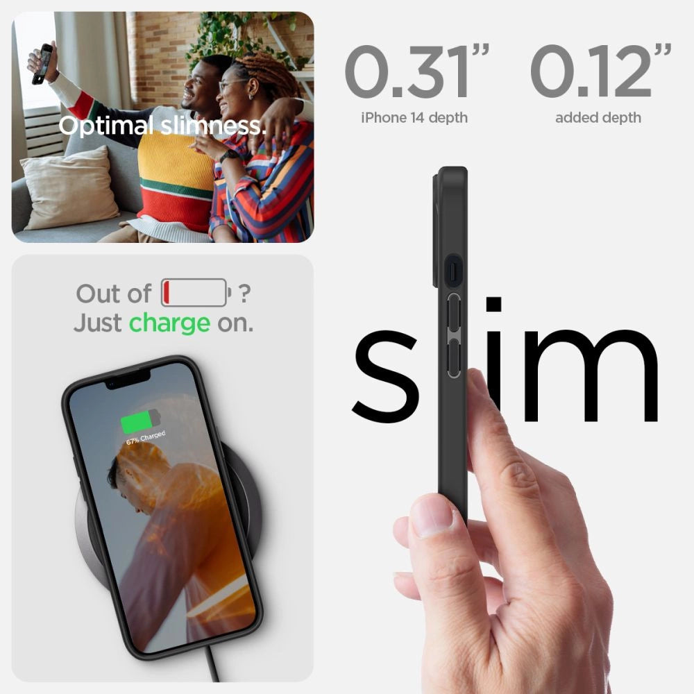 Spigen Ultra Hybrid iPhone 14 Plus Case - Matte Black_9
