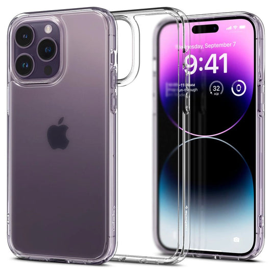 Spigen Ultra Hybrid iPhone 14 Pro Case - Matte Clear_0