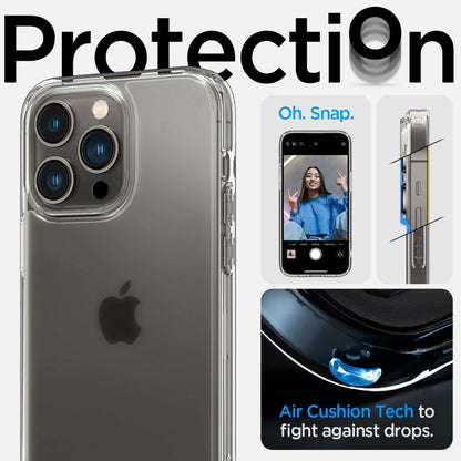 Spigen Ultra Hybrid iPhone 14 Pro Case - Matte Clear_9