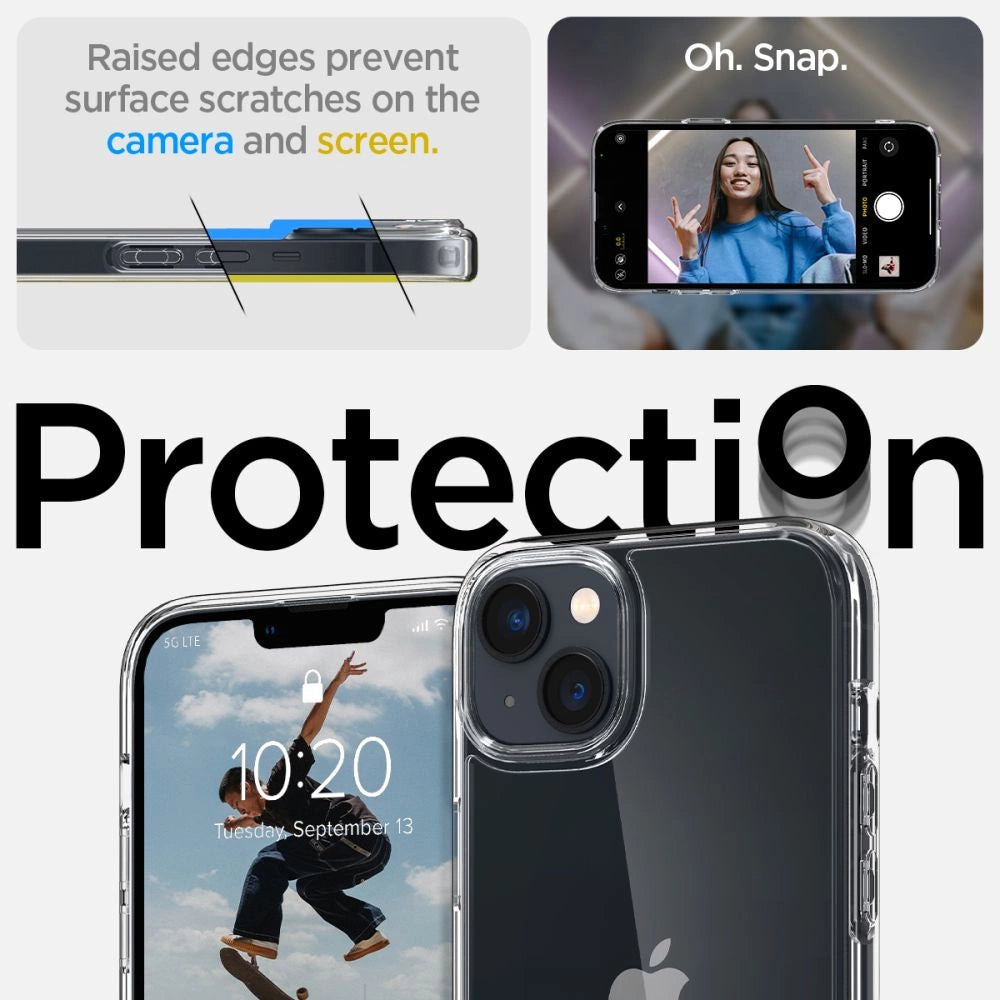 Spigen Ultra Hybrid iPhone 14 Case - Clear_8