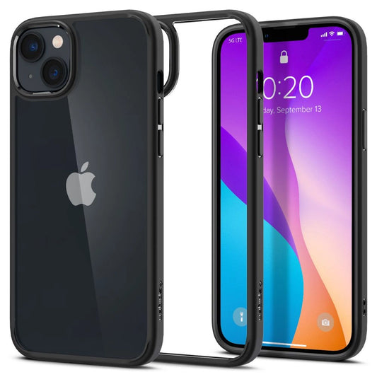 Spigen Ultra Hybrid iPhone 14 Case - Matte Black_0