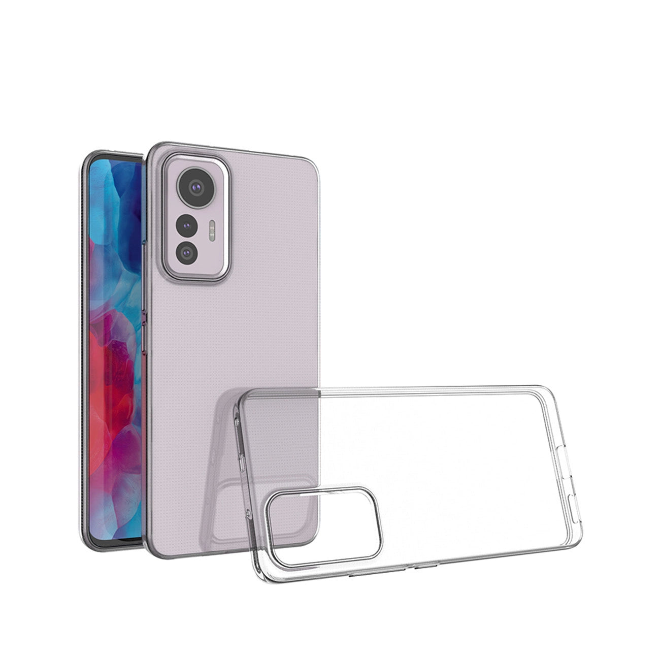 Ultra Clear 0.5mm case for Xiaomi 12 Lite thin cover transparent_1