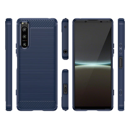 Thunder Case Xiaomi Poco M4 5G silicone armor case blue_2