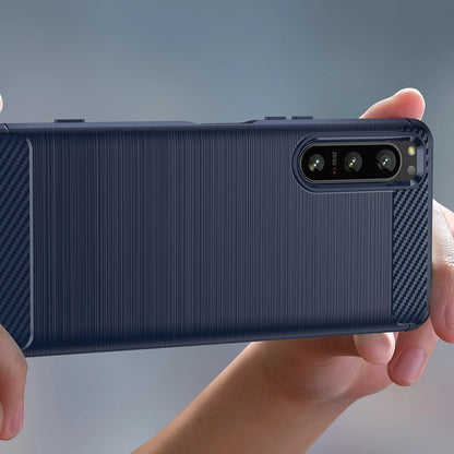 Thunder Case Xiaomi Poco M4 5G silicone armor case blue_5