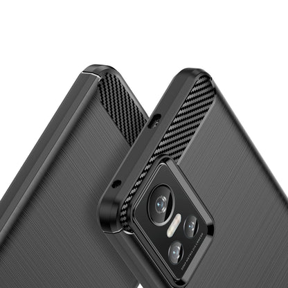 Carbon Case case for Realme GT Neo 3 flexible silicone carbon cover black_3