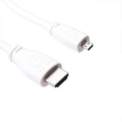 Raspberry Pi T7689AX cable HDMI 1 m HDMI tipo A (EstÃ¡ndar) HDMI tipo D (Micro) Blanco_0
