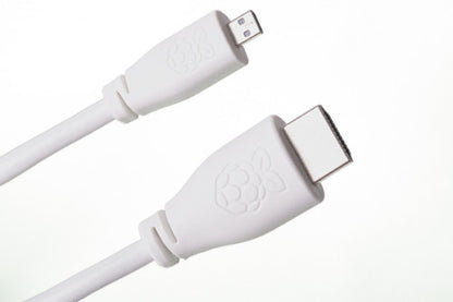 Raspberry Pi T7689AX cable HDMI 1 m HDMI tipo A (EstÃ¡ndar) HDMI tipo D (Micro) Blanco_1