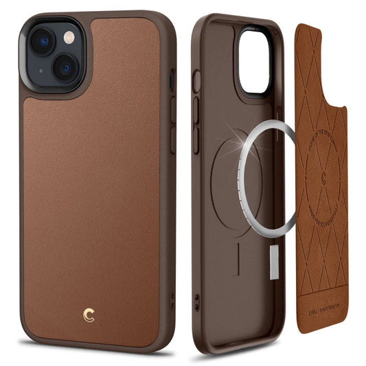 Spigen Cyrill Kajuk Mag Case with MagSafe for iPhone 14 Plus - Brown_0