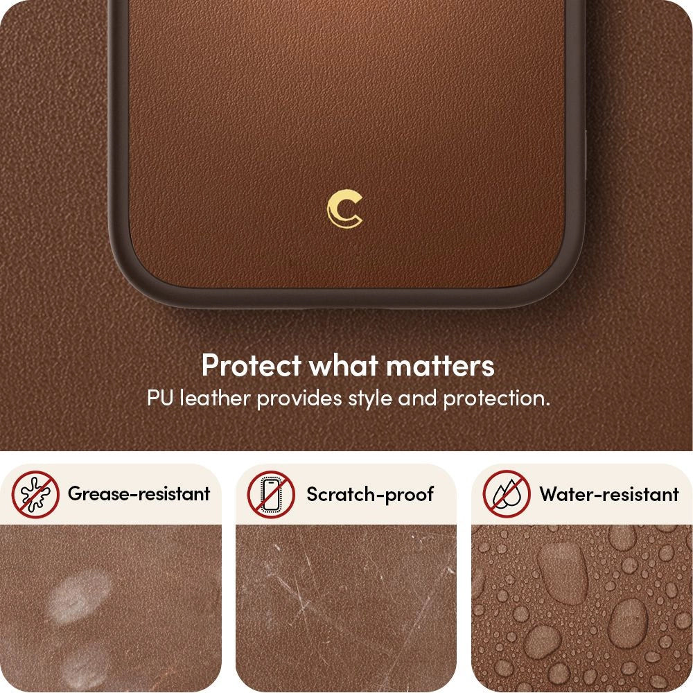 Spigen Cyrill Kajuk Mag Case with MagSafe for iPhone 14 Plus - Brown_16