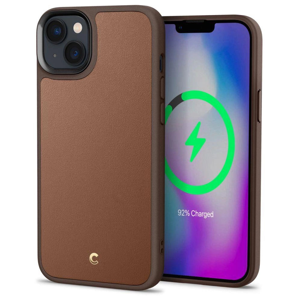 Spigen Cyrill Kajuk Mag Case with MagSafe for iPhone 14 Plus - Brown_15